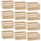 12 Pack: 5&#x22; Wooden Crate by ArtMinds&#xAE;